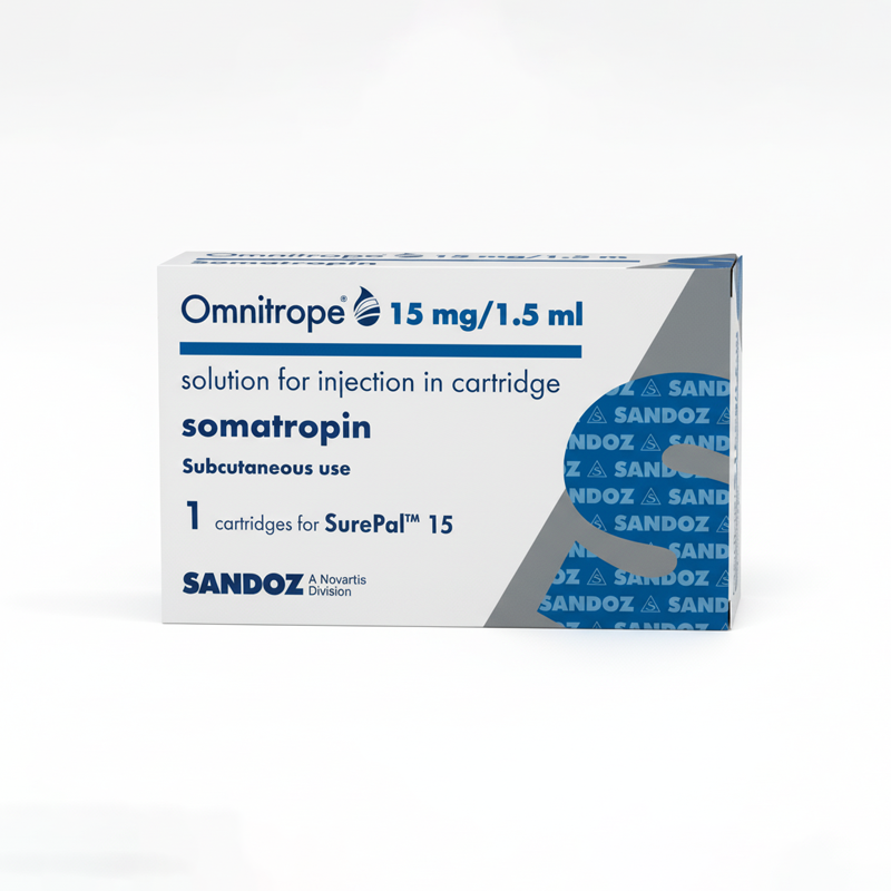 Omnitrope 5mg/15IU Growth Hormone